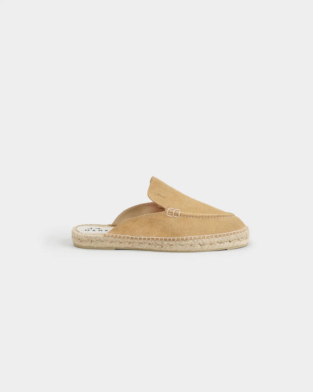 Suede Traveler Loafers Mules - M28MT - Hamptons Washed Beige