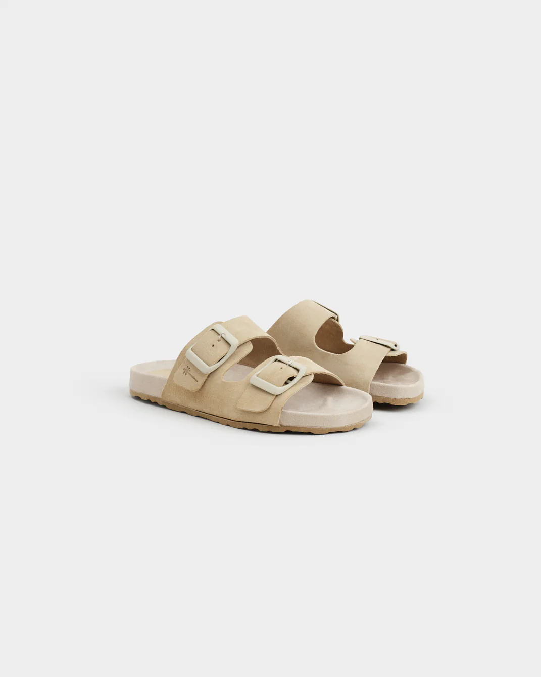 Suede Traveler Nordic Sandals - K11RT - Hamptons Champagne Beige - Image 3