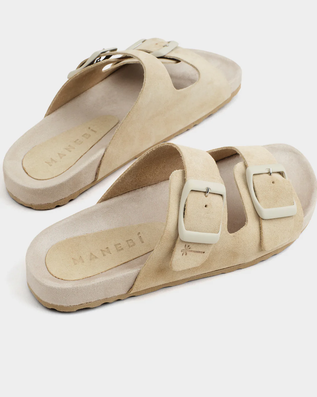 Suede Traveler Nordic Sandals - K11RT - Hamptons Champagne Beige - Image 4