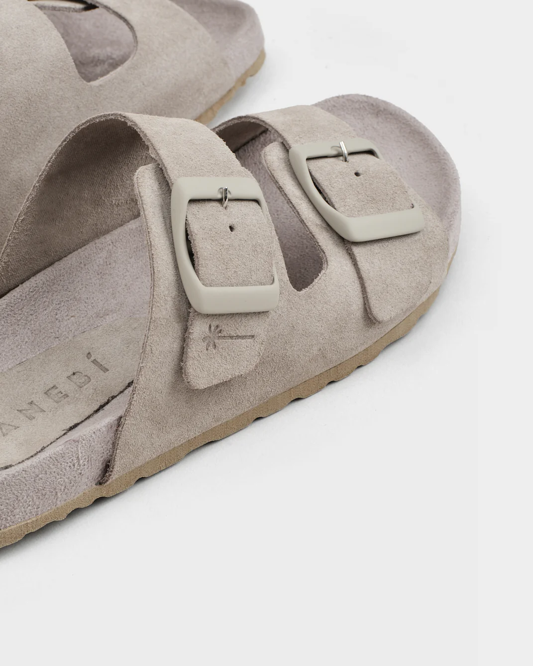 Suede Traveler Nordic Sandals - W19RT - Hamptons Vintage Taupe - Image 4