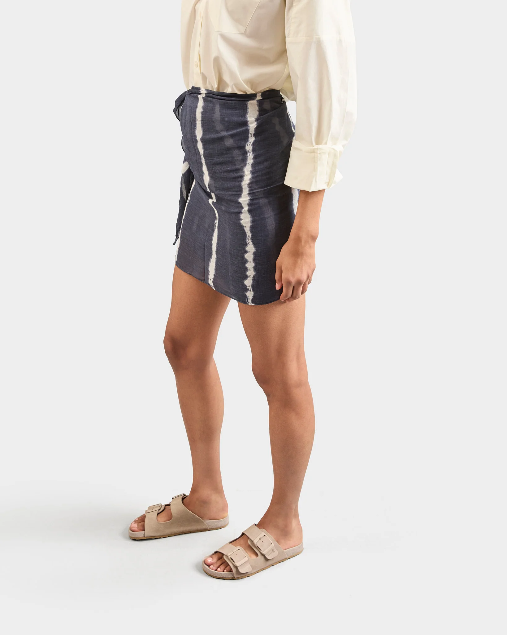 Suede Traveler Nordic Sandals - W19RT - Hamptons Vintage Taupe - Image 5