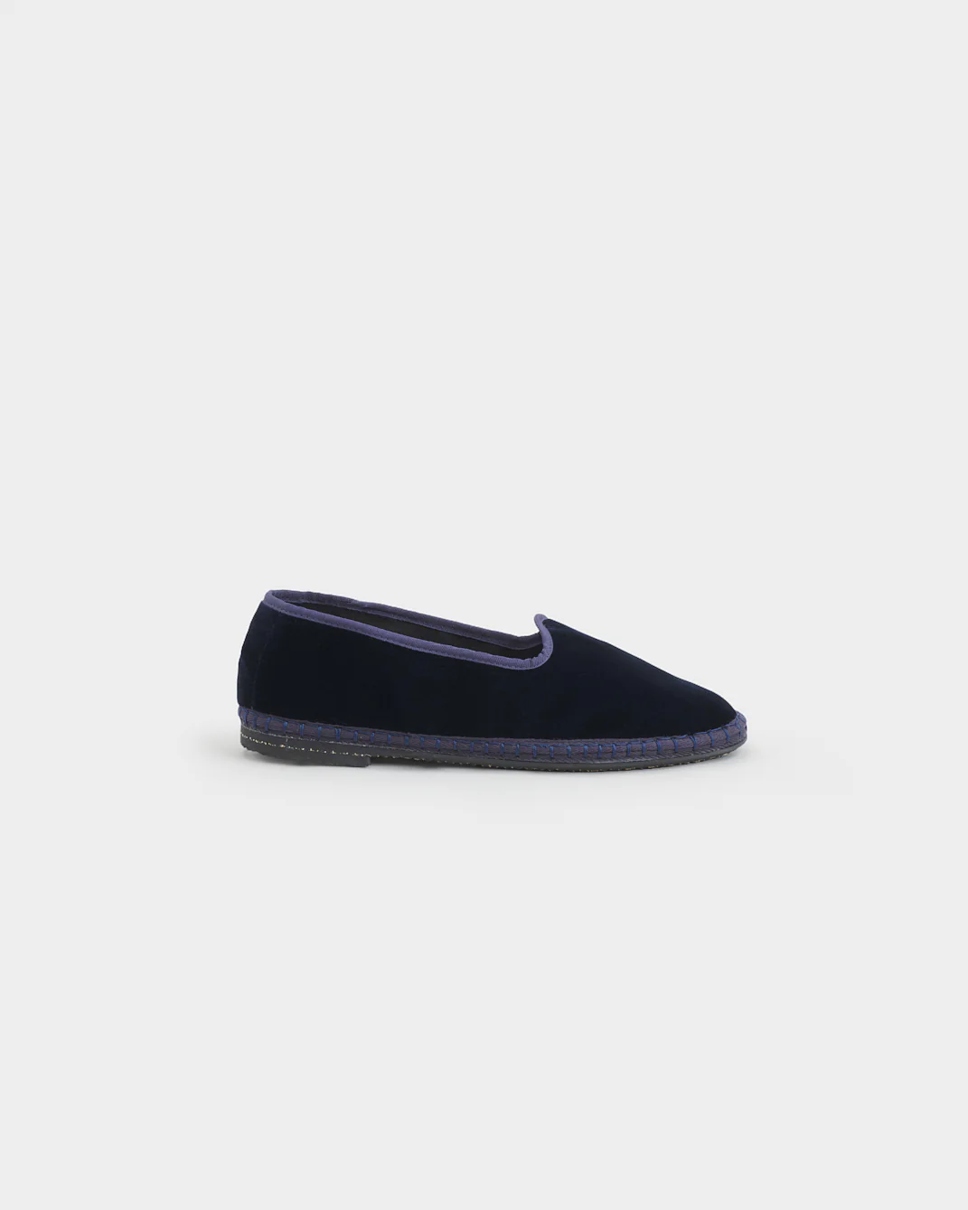 Velvet Venetian Slippers - Z81VM - Monaco - Navy Blue