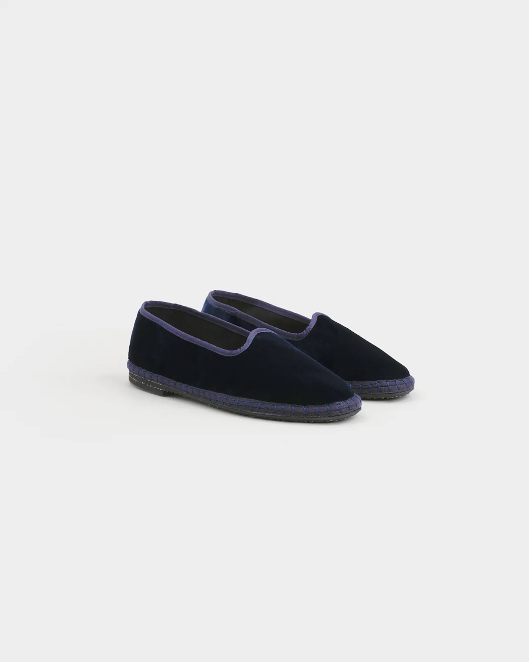 Velvet Venetian Slippers - Z81VM - Monaco - Navy Blue - Image 2
