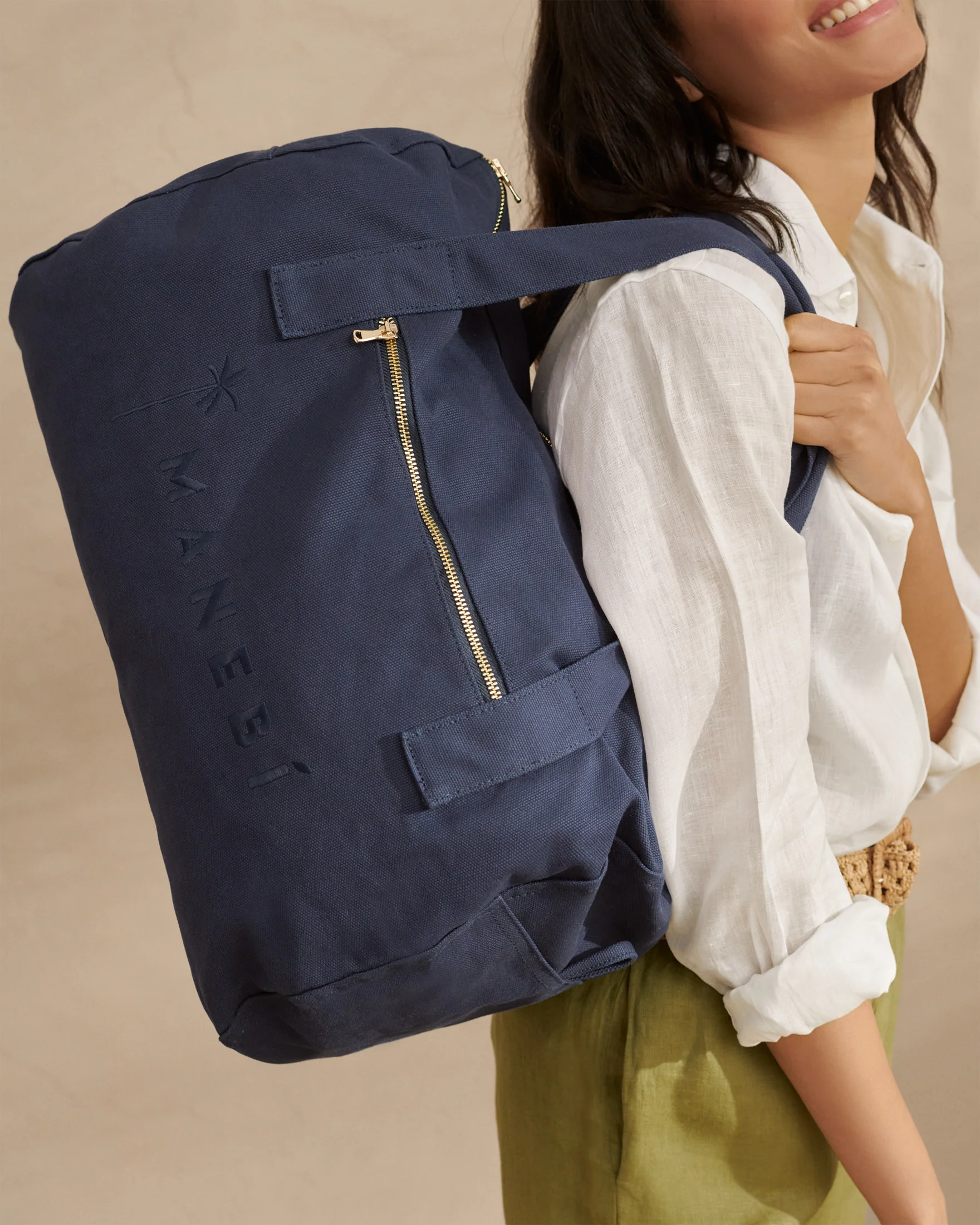 Canvas Weekend Bag - K15WW - La Havana Patriot Blue - Image 4