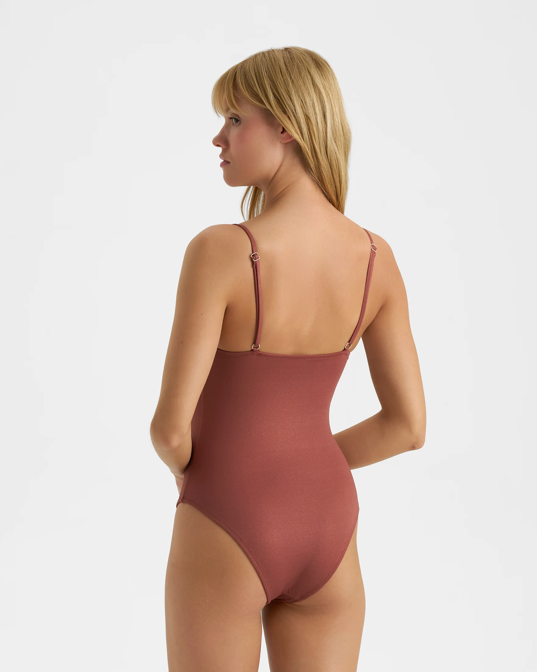 Wet One Piece - R53OO - Soft Touch Deep Rust - Image 4