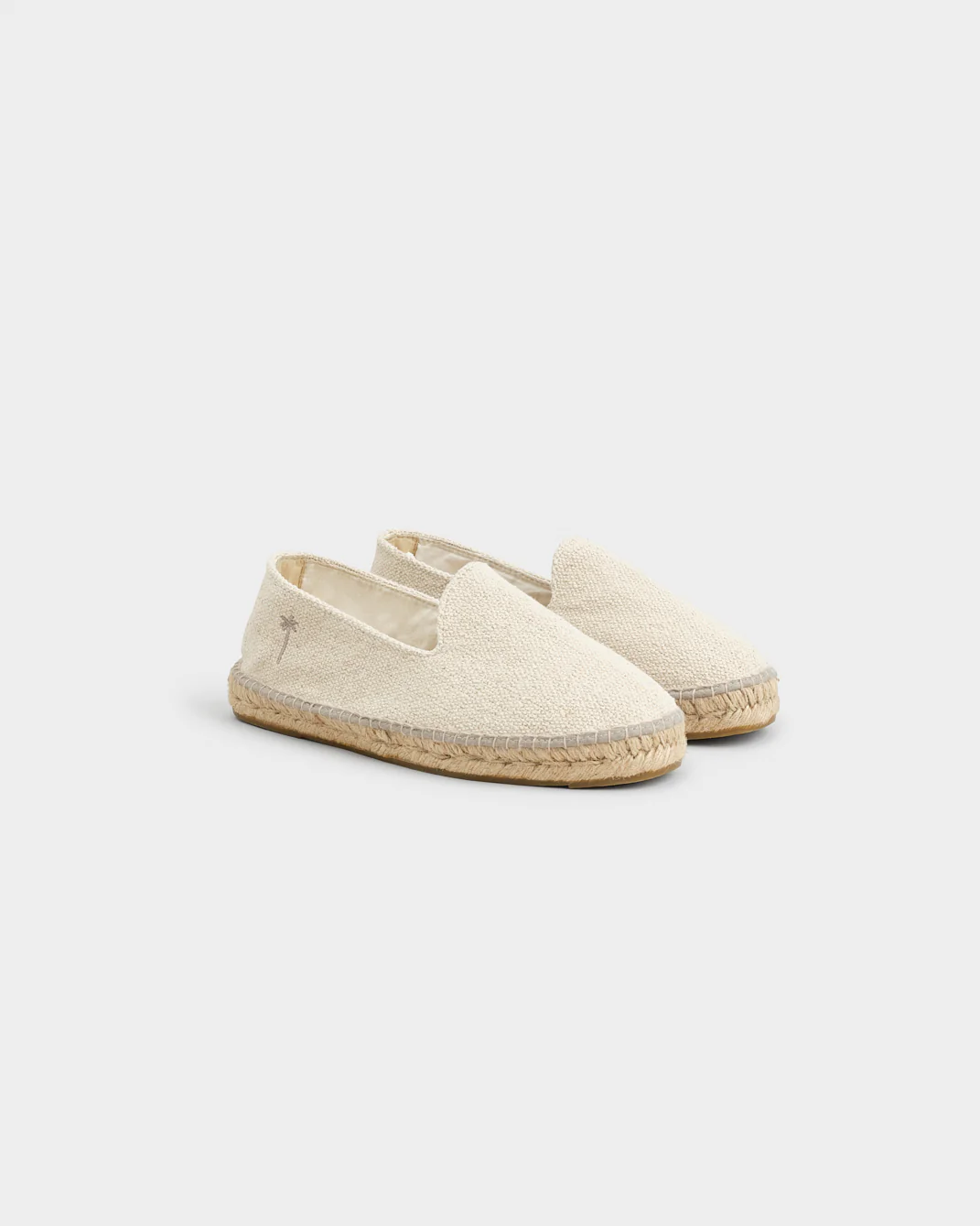 Coarse Woven Canvas Espadrilles - G50C0 - Yucatán Natural - Image 3