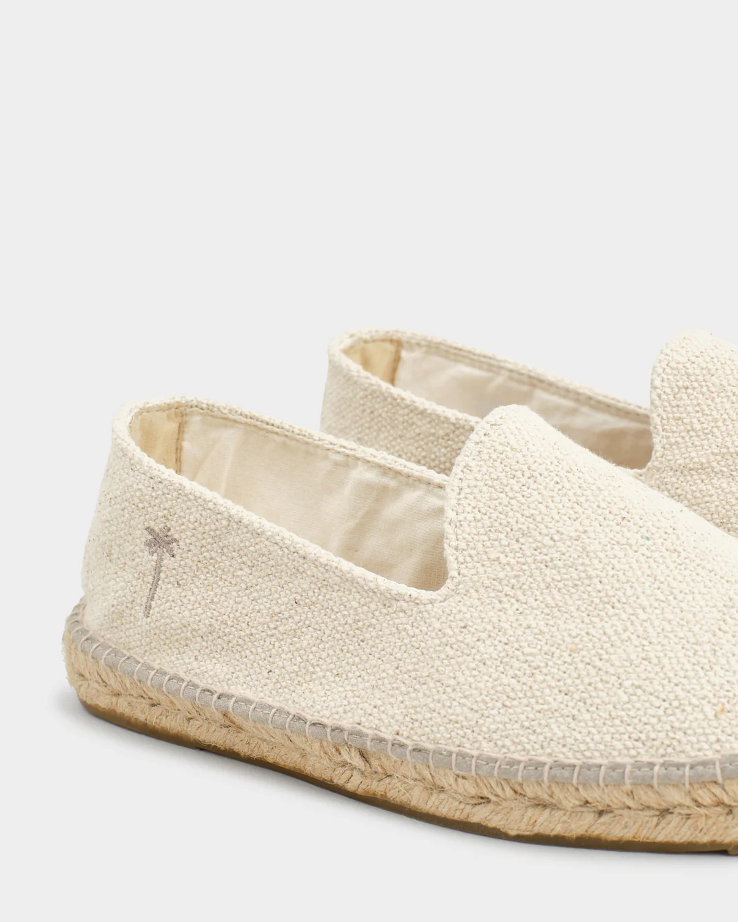Coarse Woven Canvas Espadrilles - G50C0 - Yucatán Natural - Image 4