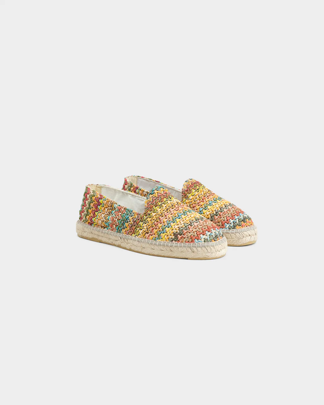 Woven Raffia Espadrilles - H34C0 - Yucatán Multicolor - Image 3